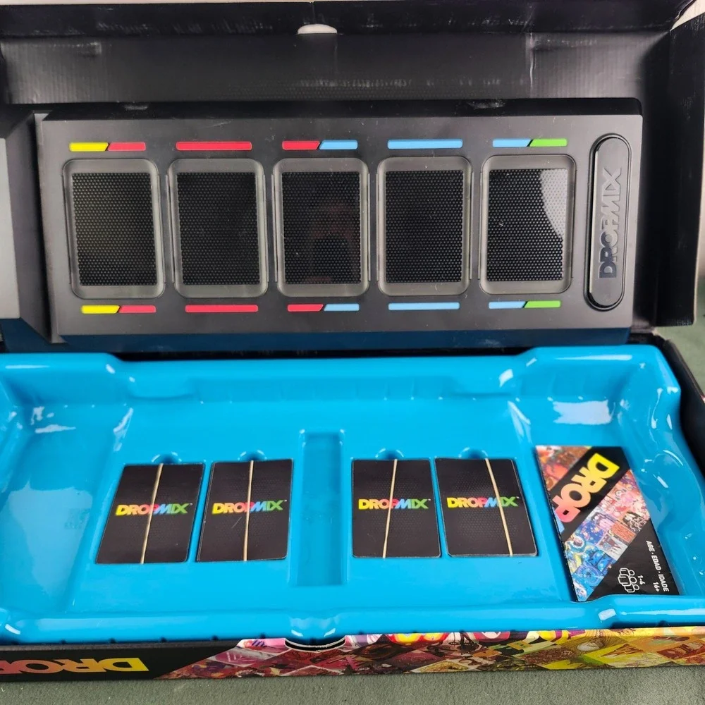 Hasbro DropMix DJ Music Mixing System C3410 & Cards